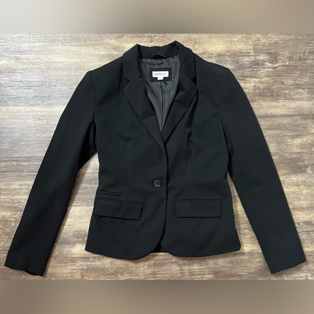 Merona Black Blazer